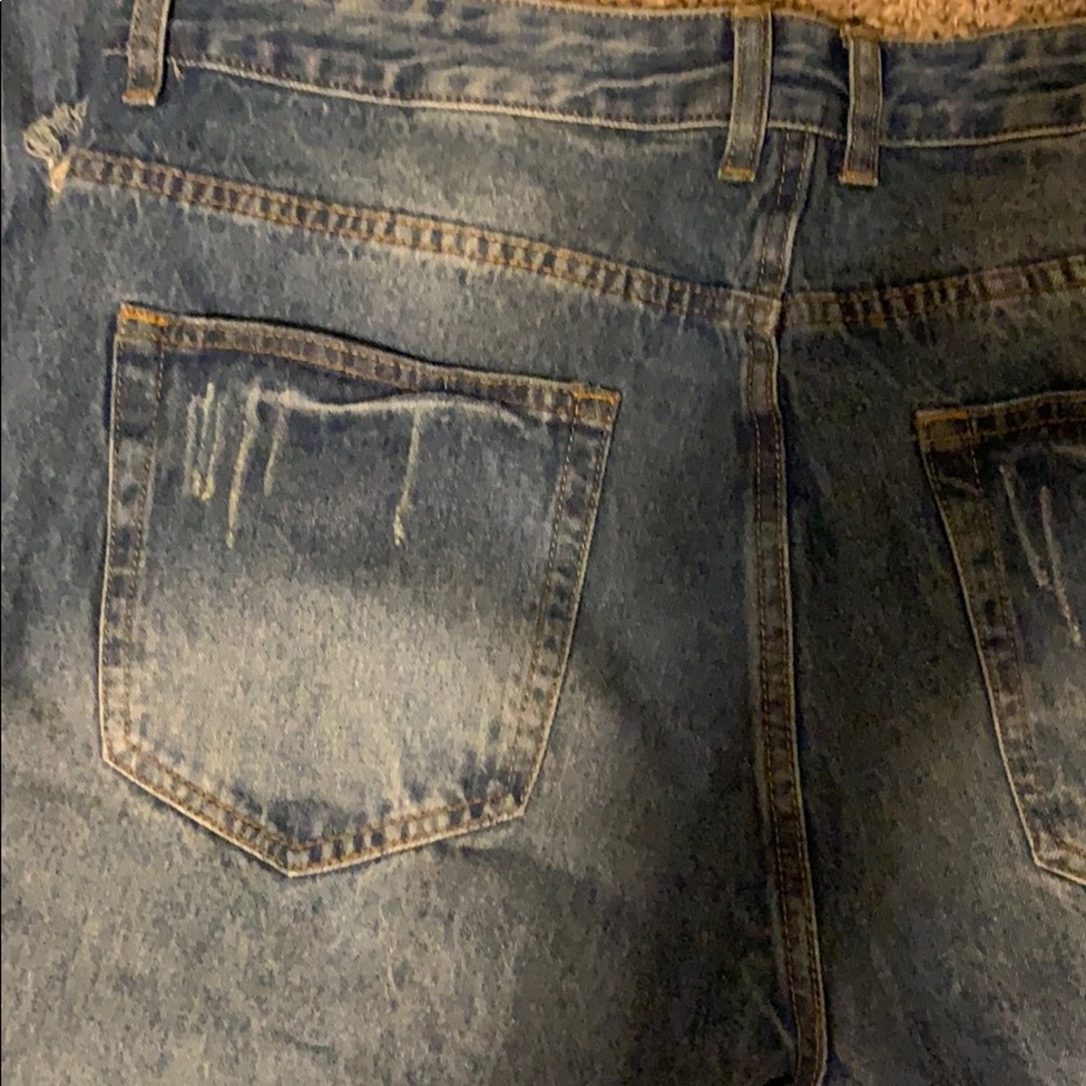 Blue Ripped Jeans - Size 38 - Picture 3 of 3